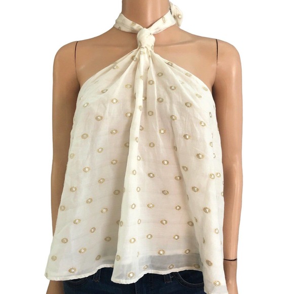 Zara | Tops | Zara Jacquard Halter Top Geometric Pattern | Poshmark
